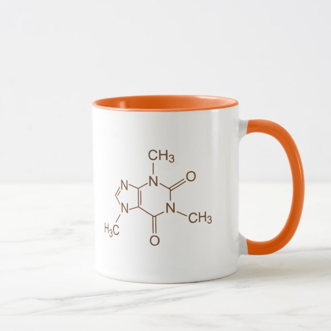 Tasse de ballot de geek de symbole chimique de (Droite)