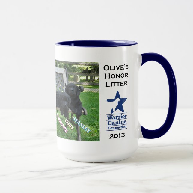 Tasse de banc d'ordures d'honneur (Droite)