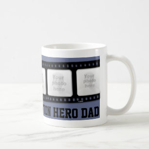 Tasse de bande de film de photos du papa 5 de