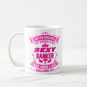Tasse de banquier, cadeaux drôles de tasse de caf