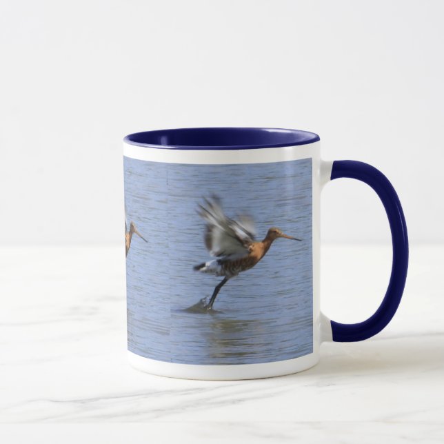 Tasse de barge coupée la queue par noir (Droite)
