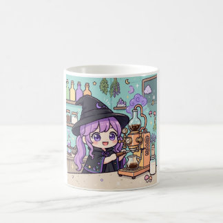 Tasse de Barista Sorcière Kawaii Café Alchimie Mig