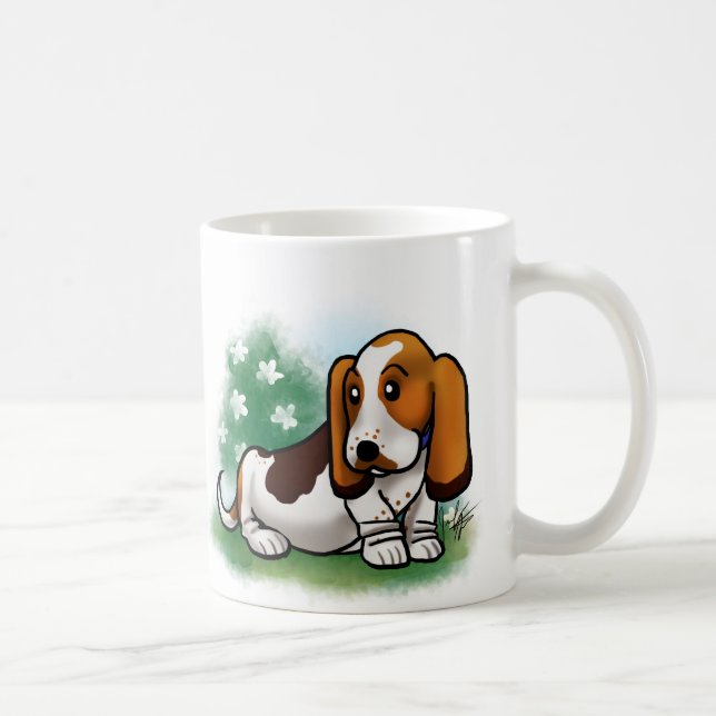 Tasse de Basset Hound (Droite)