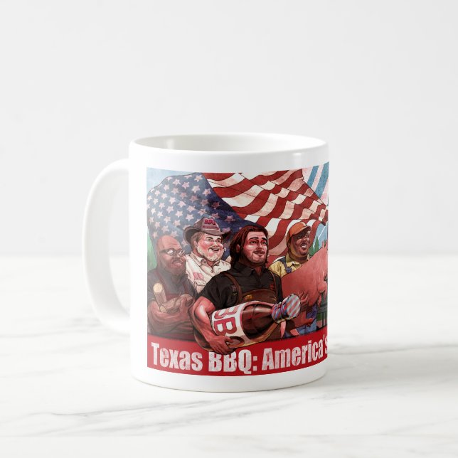 Tasse de BBQ du Texas (Devant gauche)