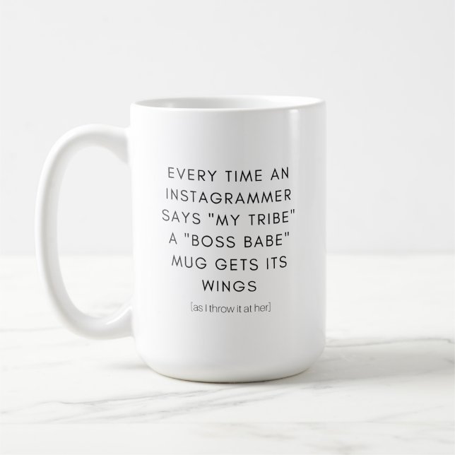 Tasse de bébé de patron (Gauche)