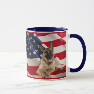 Tasse de berger allemand