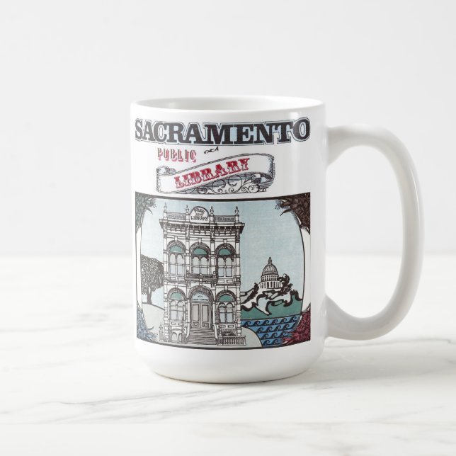 Tasse de bibliothèque publique de Sacramento (Droite)