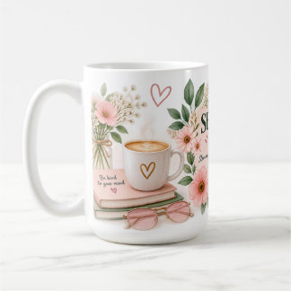 Tasse de bien-être florale du Club de soins person
