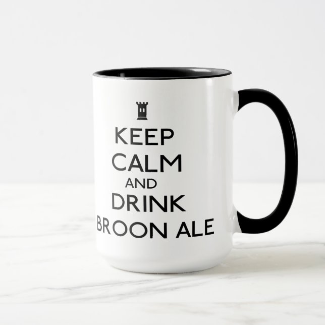 Tasse de bière anglaise de Broon (Droite)