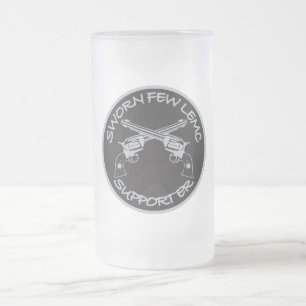TASSE DE BIÈRE ASSERMENTÉE DE SOUTIEN DE PEU DE