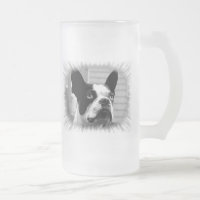 Tasse de bière de Boston Terrier
