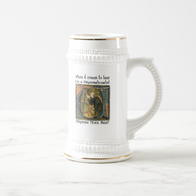 Tasse de bière de Dispensationalist (Droite)