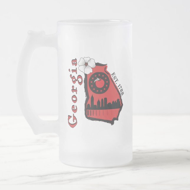 Tasse de bière de la Géorgie (Gauche)