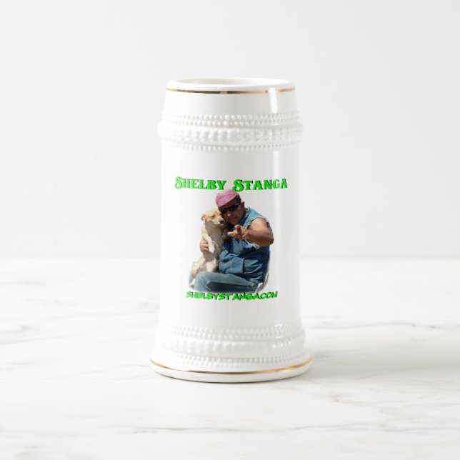 Tasse de bière de Shelby Stanga (Centre)