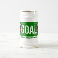 Tasse de bière européenne du football du