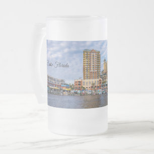 Tasse de bière givré Destin Harbor Boardwalk