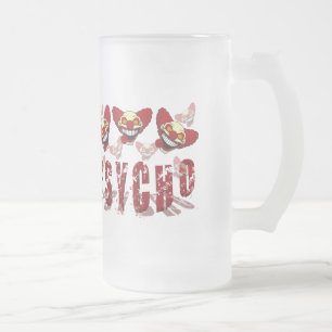 Tasse de bière givré Psycho