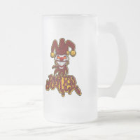 Tasse de bière glacée Joker