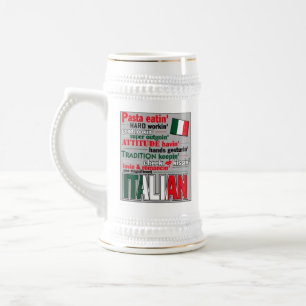 Tasse de bière italienne