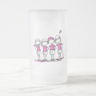 Tasse de bière personnalisée pour la ligue de golf