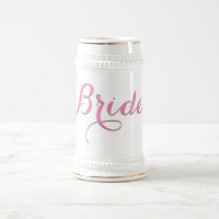 Tasse de bière pour la mariée, Cadeau de témoin po