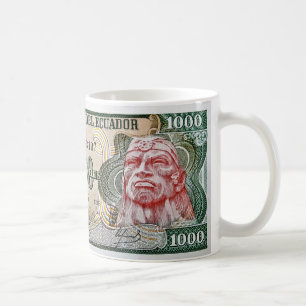 Tasse de billet de banque de Ruminahui de sucres