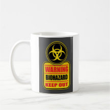 Tasse de Biohazard de zombi