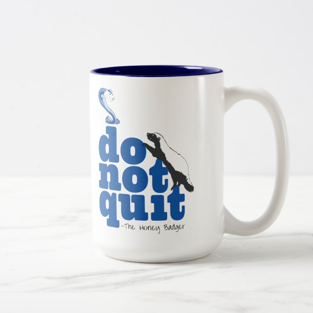 Tasse de blaireau de miel (Droit)