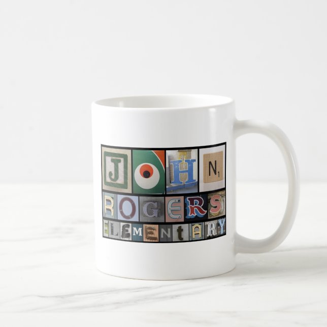 Tasse de blanc de John Rogers (Droite)