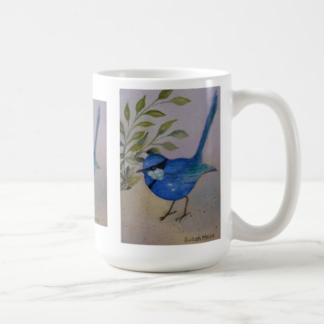 Tasse de bleu de Spendidly (Droite)