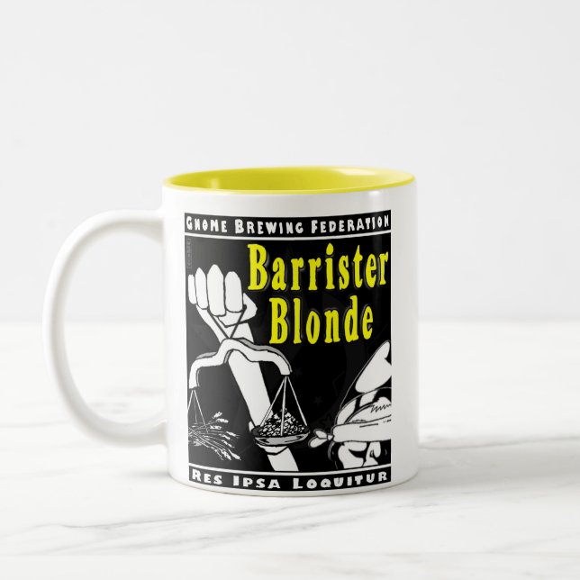 Tasse de blonde d'avocat de GBF (Gauche)