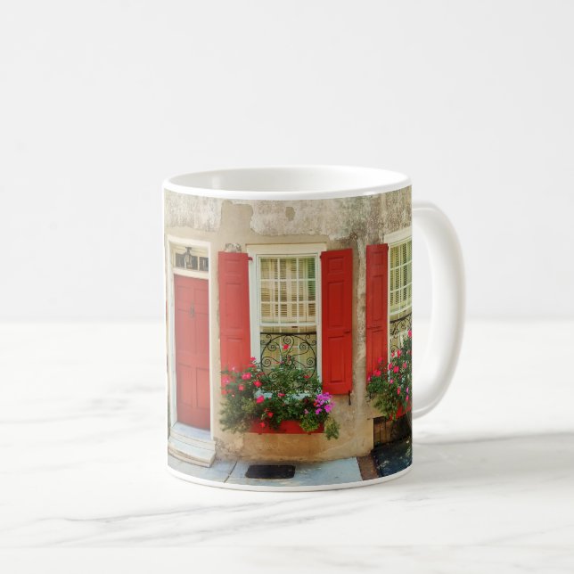 Tasse de boîte de fleur de Charleston (Devant droit)