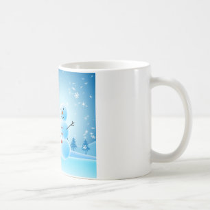 Tasse de bonhomme de neige