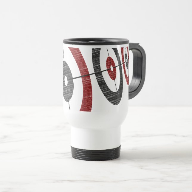 Tasse de bordage de voyage de Chambres (Devant droit)