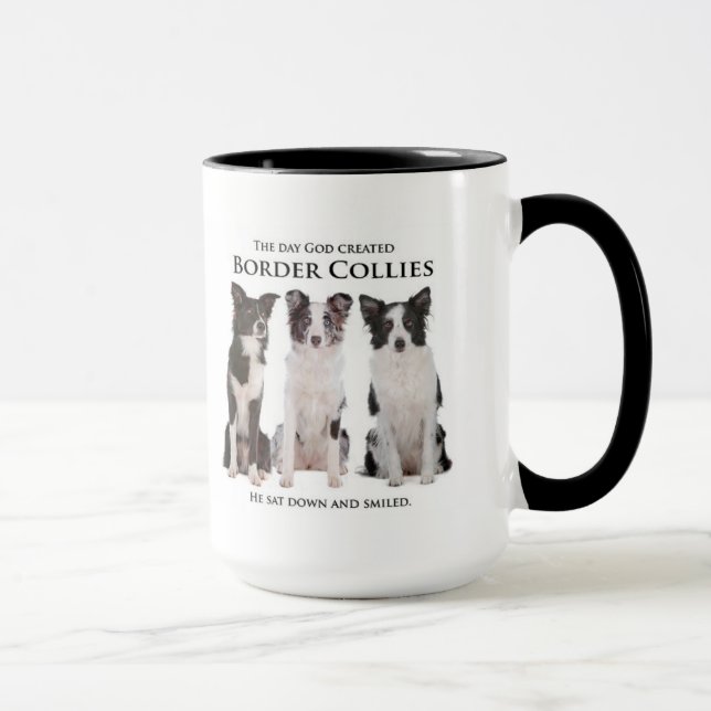 Tasse de border collie (Droite)