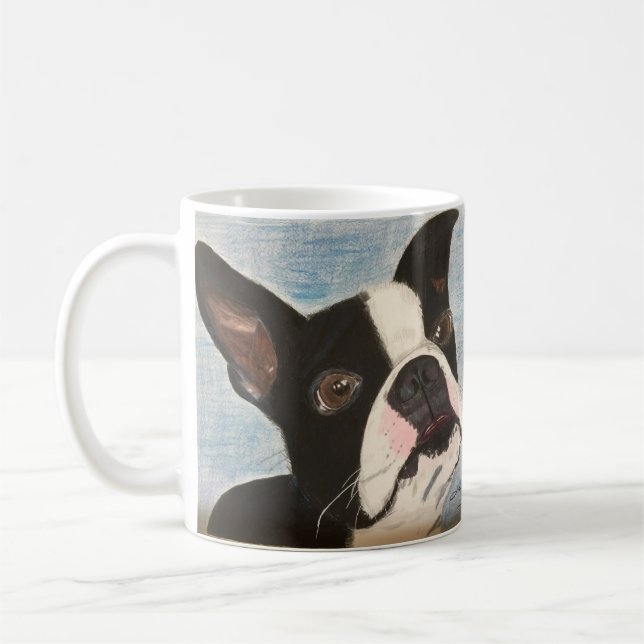 Tasse de Boston Terrier (Gauche)
