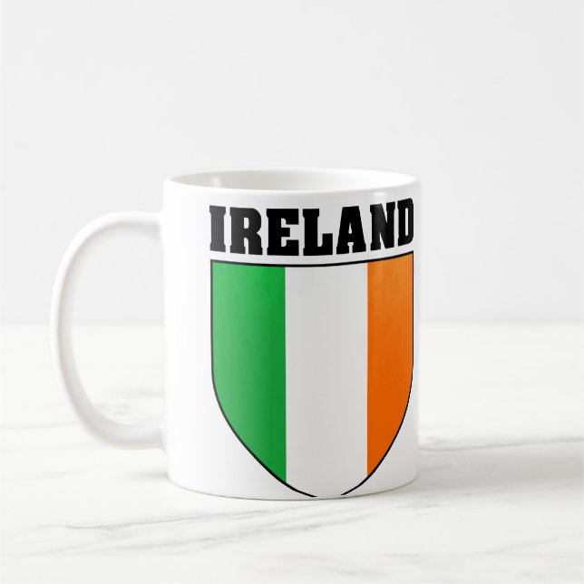 Tasse de bouclier de l'Irlande (Gauche)