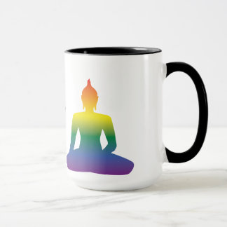 Tasse de Bouddha d'arc-en-ciel