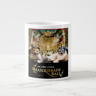 Tasse de boule de mascarade