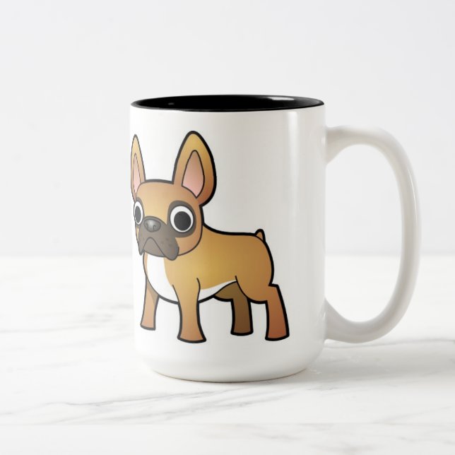 Tasse de bouledogue français (Droit)