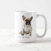 Tasse de bouledogue français