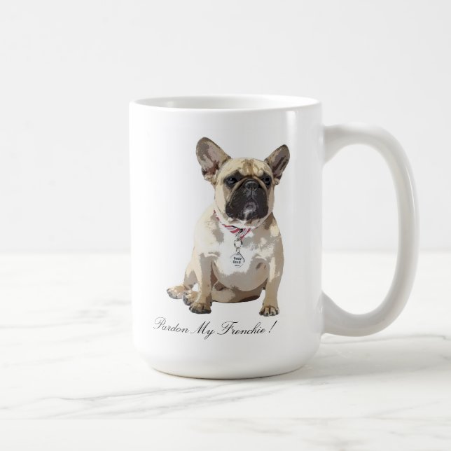 Tasse de bouledogue français (Droite)