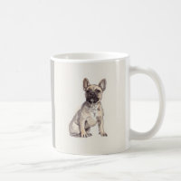 Tasse de bouledogue français