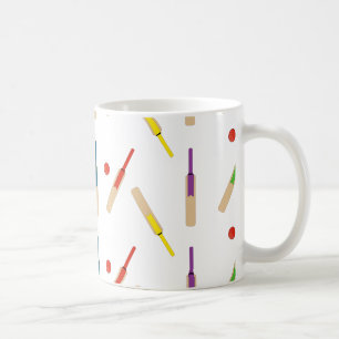 Tasse de boules de battes de cricket