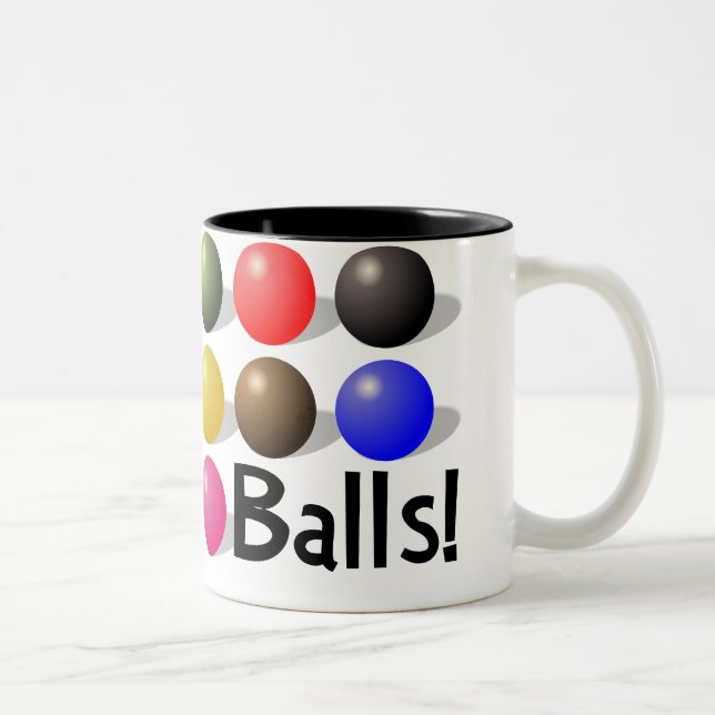 Tasse de boules pour des joueurs et TOUS de (Droit)