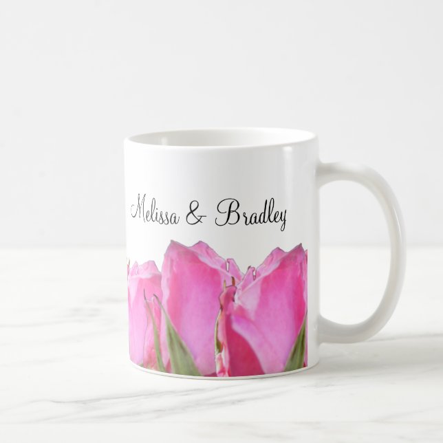 Tasse de bourgeon de rose de rose (Droite)