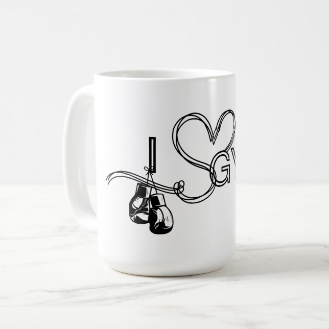 Tasse de boxe Pre-Workout Punch (Devant gauche)