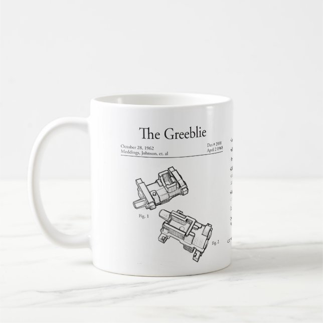 Tasse de brevet de Greeblie (Gauche)