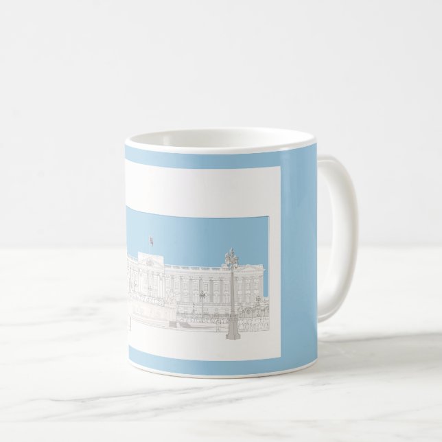 Tasse de Buckingham Palace (Devant droit)
