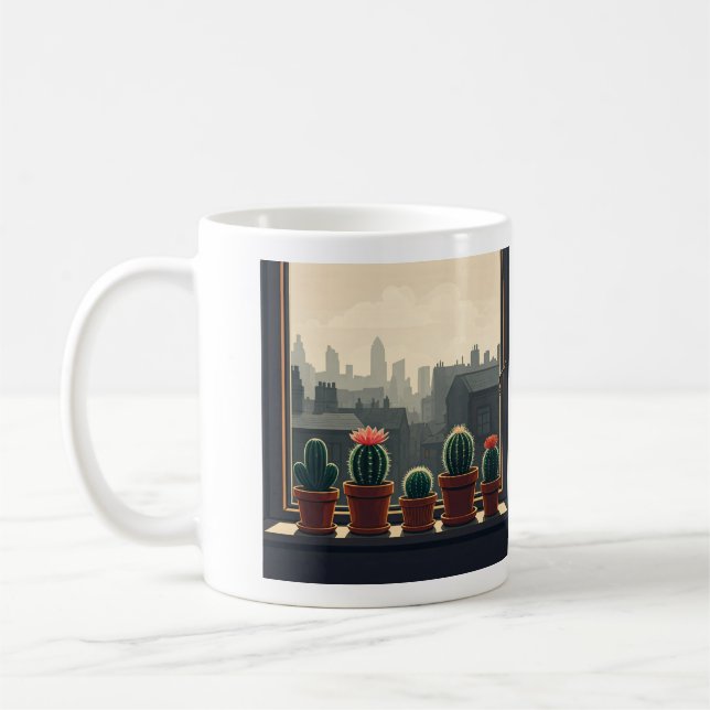 Tasse de cactus du jardinier de ville (Gauche)